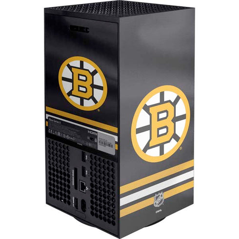NHL Boston Bruins Home Jersey XBox Series X Digital Edition Console Skin